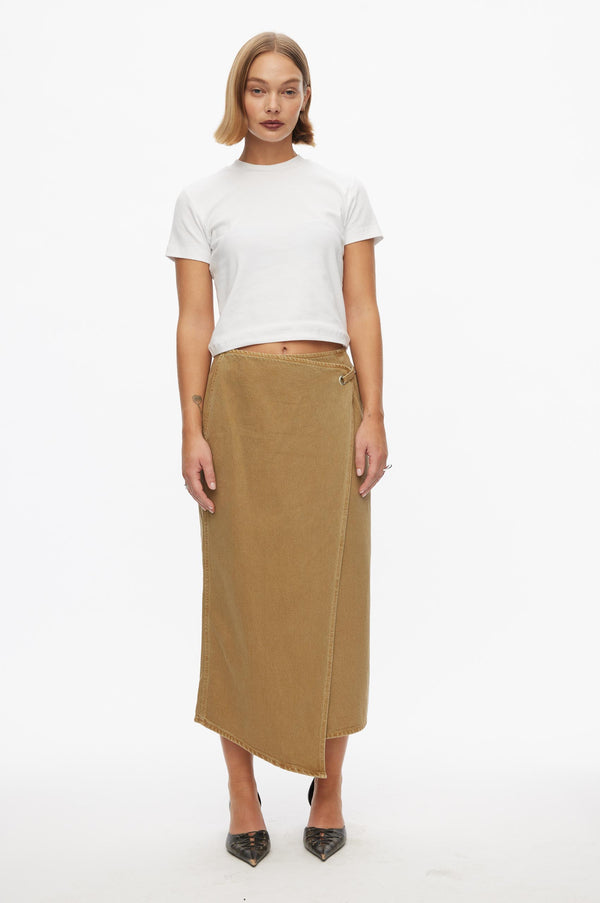 oval square Soul Denim Skirt