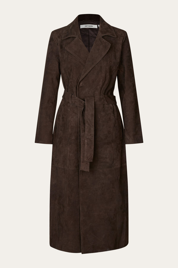 Oval Square Spirit Suede Coat