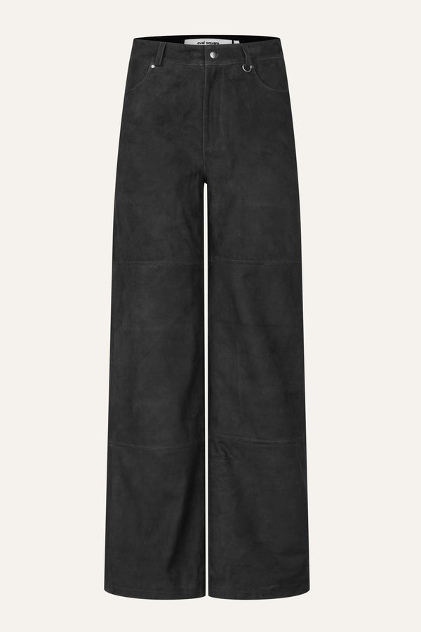 Oval Square Spirit Suede Trousers