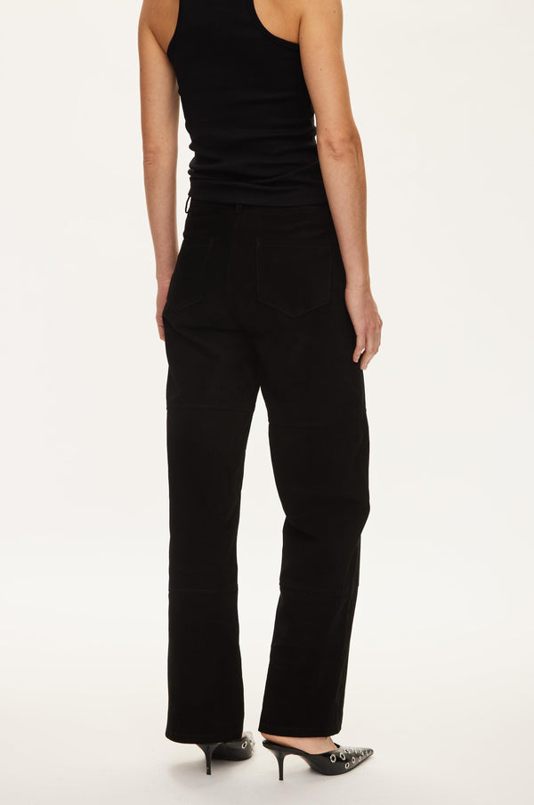 Oval Square Spirit Suede Trousers