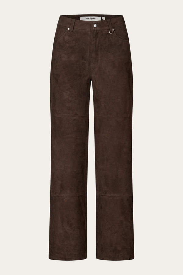 Oval Square Spirit Suede Trousers