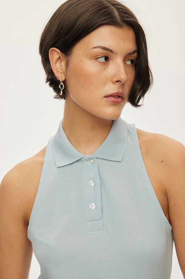 Oval Square Sunny Polo Top