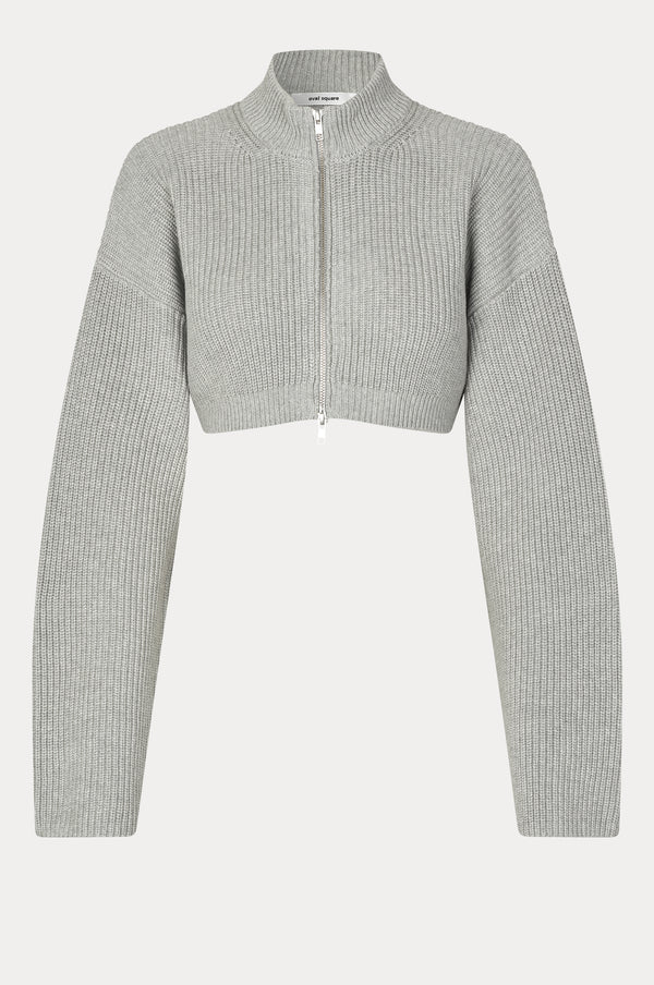 Oval Square Talk Zip Bolero