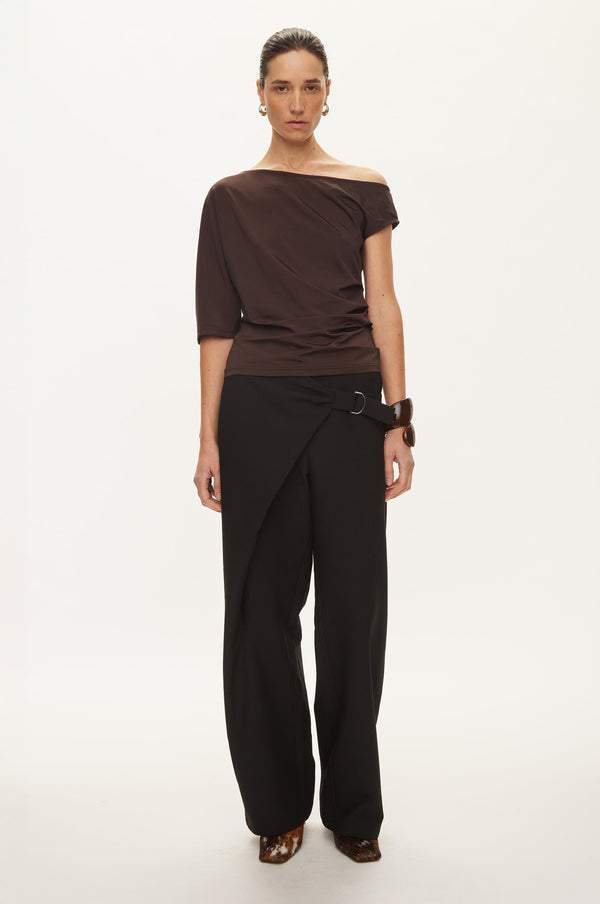 oval square Tyra Blouse