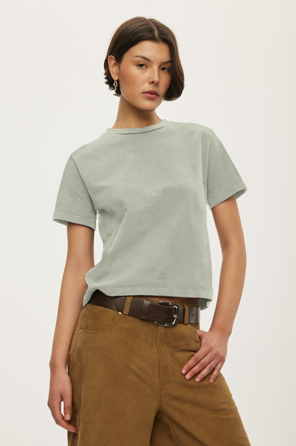 Oval Square Wash Tee