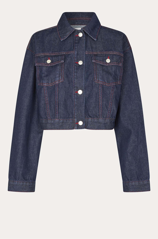 Oval Square Wonder Denim Jacket 0103