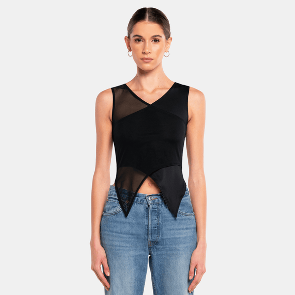 ow collection DOMINO Chiffon Top