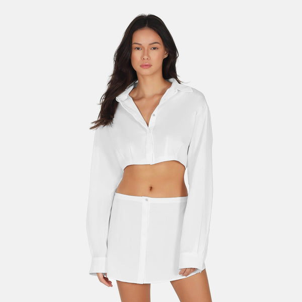 Ow Collection ELLE Crop Shirt