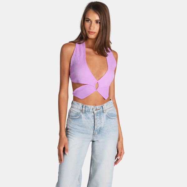 Ow Collection FEYA Butterfly Top