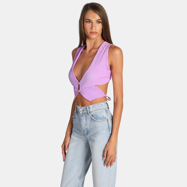 Ow Collection FEYA Butterfly Top