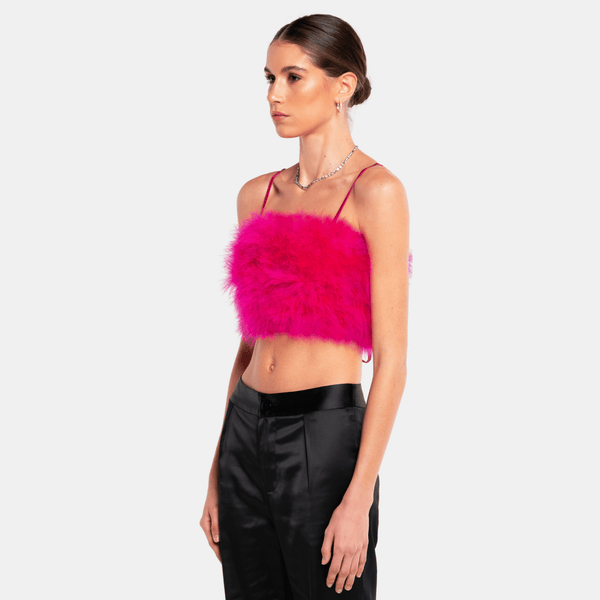 Ow Collection PIXIE Feather Top