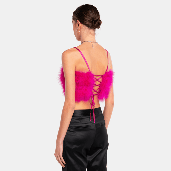 Ow Collection PIXIE Feather Top