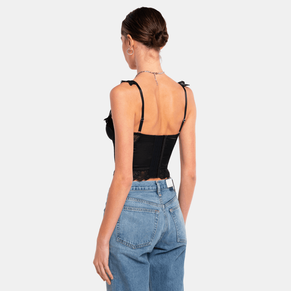 Ow Collection ROSETTE Bustier Top