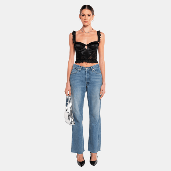 Ow Collection ROSETTE Bustier Top