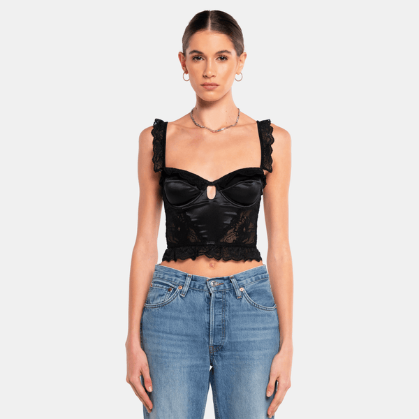 ow collection ROSETTE Bustier Top