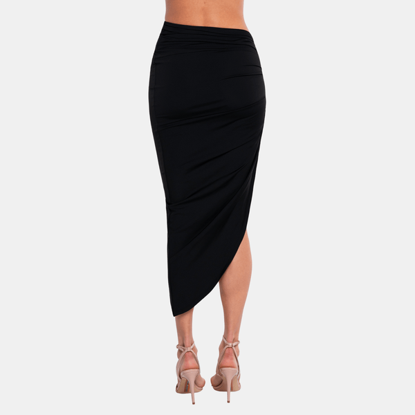 Ow Collection RUCHED Knot Skirt