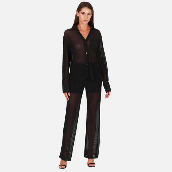 Ow Collection RYAN Sheer Shirt