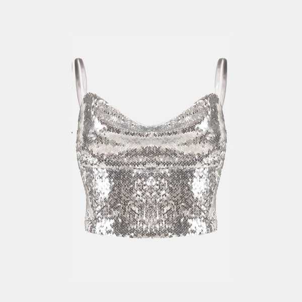 ow collection SEQUIN Top