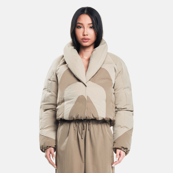 ow collection SWIRL Puffer Jacket