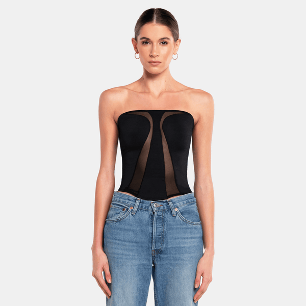 ow collection SWIRL Tube Top
