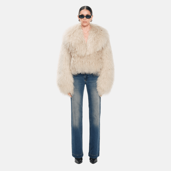 Ow Collection THEA Fur Jacket