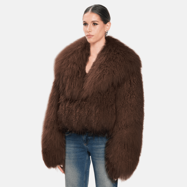 ow collection THEA Fur Jacket
