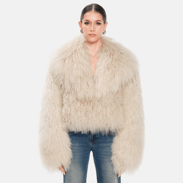 ow collection THEA Fur Jacket
