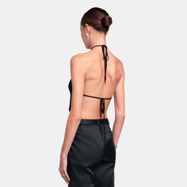 Ow Collection VERDA Rhinestone Top