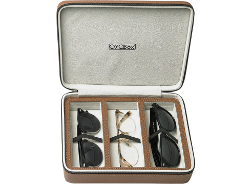 Oyobox Chocolate Brown Travel Case