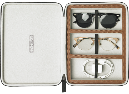 oyobox Chocolate Brown Travel Case