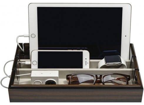 oyobox Ebony Teak Tech Tray oyobox Ebony Teak Tech Tray