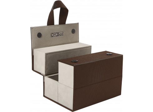 Oyobox Foldable Travel Case Mocha Brown