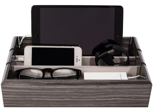 oyobox Zebra Gray Tech Tray oyobox Zebra Gray Tech Tray