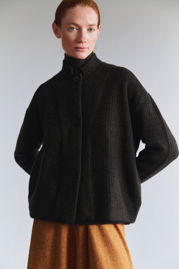 Oyuna Dawn Jacket Chocolate & Black