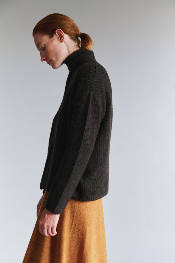 Oyuna Dawn Jacket Chocolate & Black