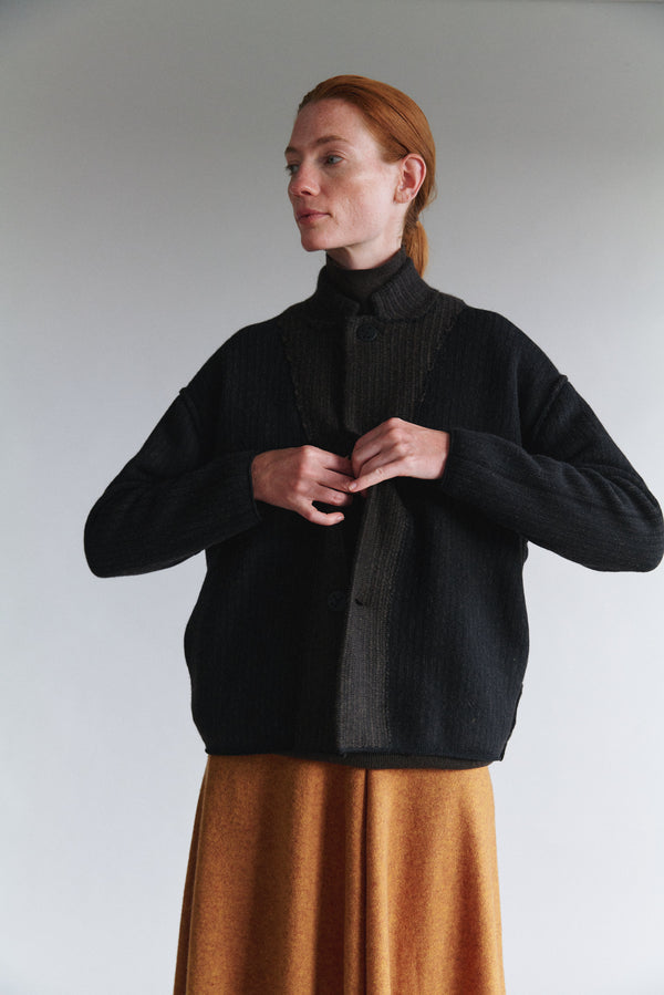 oyuna Dawn Jacket Chocolate & Black