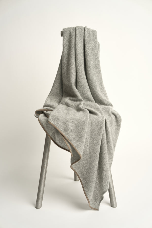 oyuna Daya Throw Soft Grey & Taupe