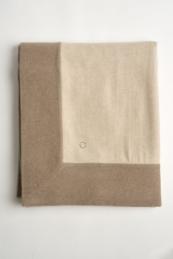 oyuna Etra Big Bedspread Beige & Taupe