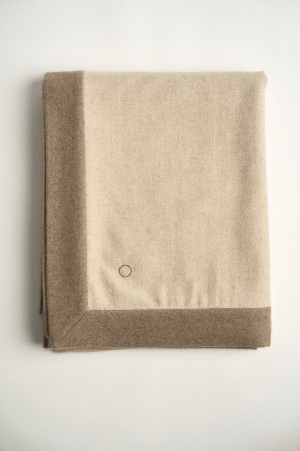 oyuna Etra Throw Beige & Taupe