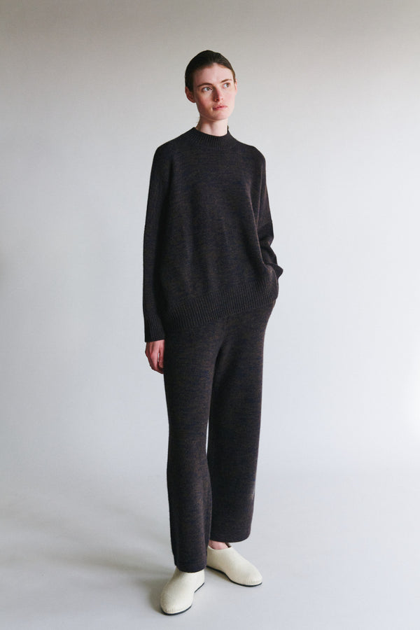 Oyuna Hill Sweater Chocolate & Ocean