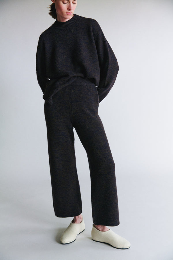 Oyuna Hill Sweater Chocolate & Ocean