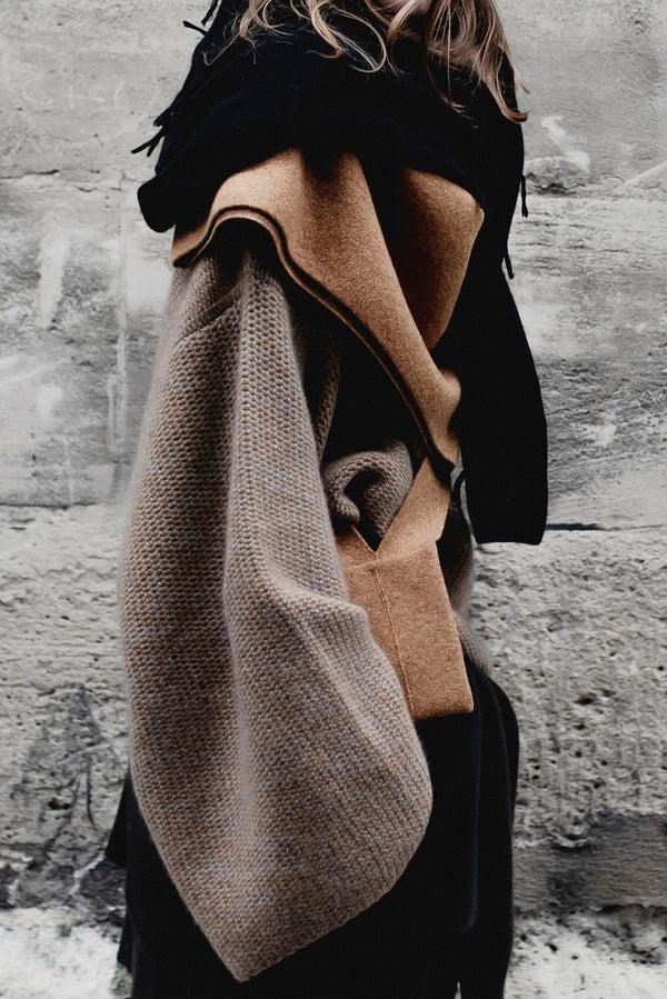 oyuna Kendra Sweater Honey & Taupe