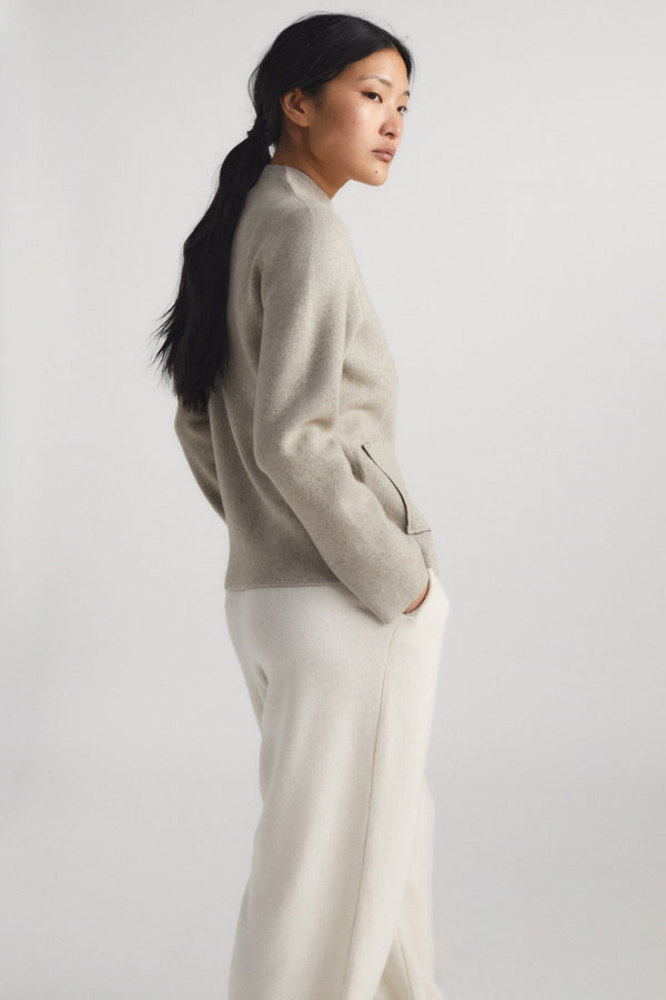 Oyuna Niaza Jacket Feather & Chocolate