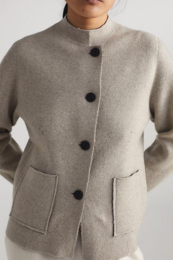 Oyuna Niaza Jacket Feather & Chocolate