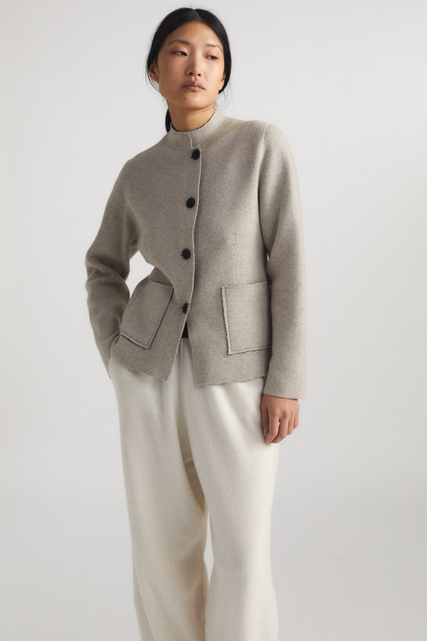 oyuna Niaza Jacket Feather & Chocolate