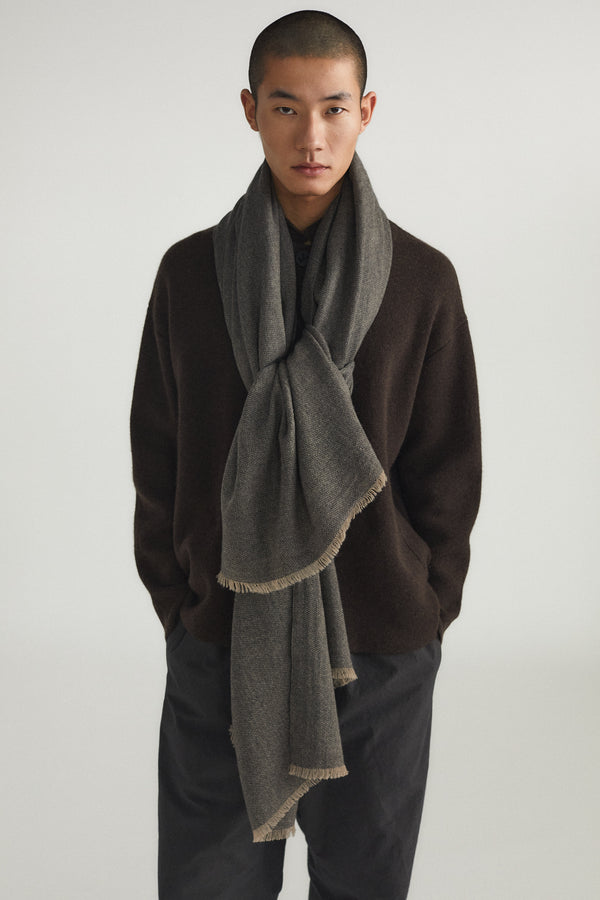 oyuna Saan Wrap Charcoal & Taupe