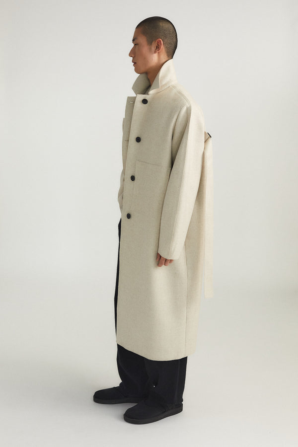 Oyuna Shield Coat Beige