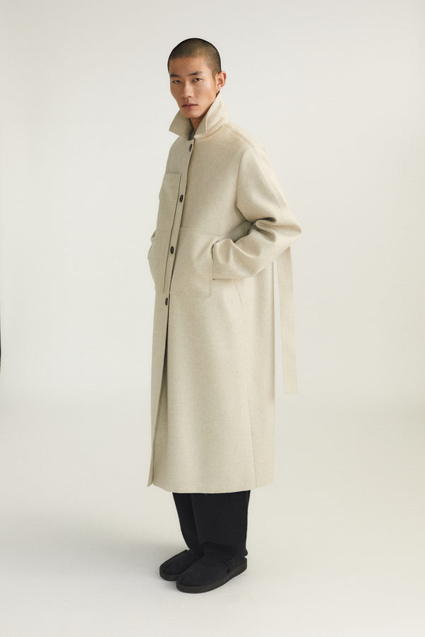Oyuna Shield Coat Beige
