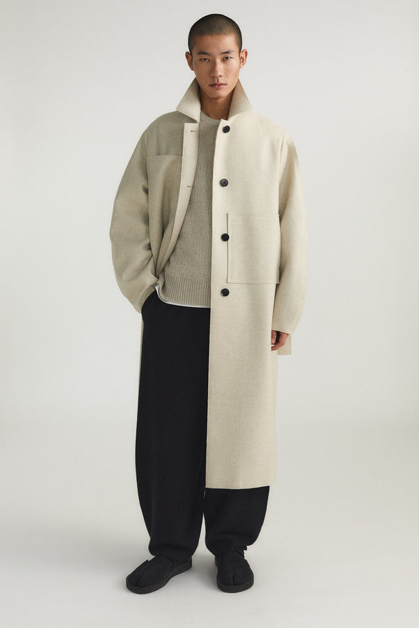 oyuna Shield Coat Beige