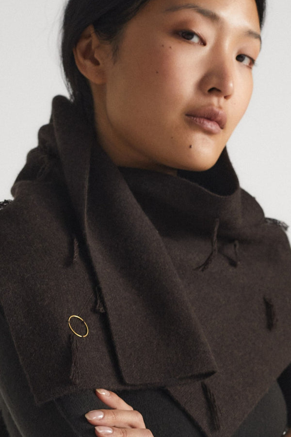 oyuna Tia Neck Warmer Chocolate